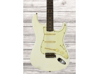 Fender Custom Shop 64 StratocasterJourneyman Relic Aged Olympic White Fender Custom Shop 64 StratocasterJourneyman Relic Aged Olympic White